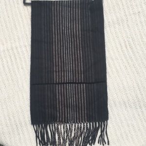 Men’s Striped Scarf, NWT